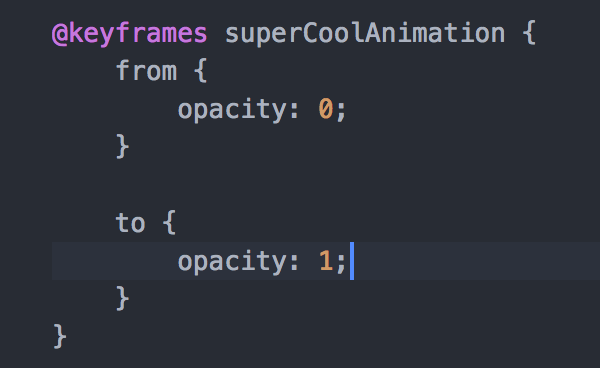 Keyframes Crash Course